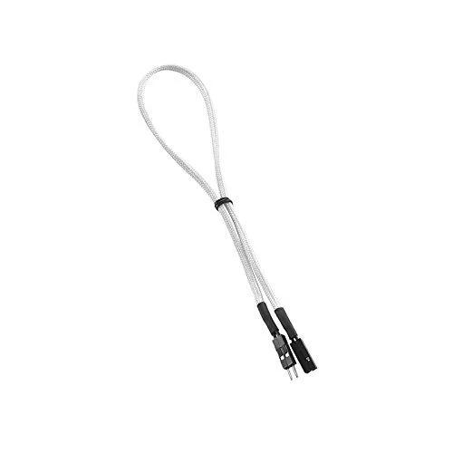CableMod - ModFlex 6 Pin PCI-E Sleeved Cable Extensions - White - كابل